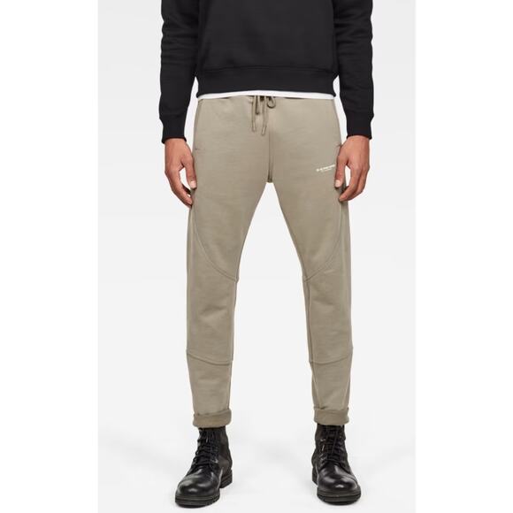 G-Star RAW Baseball Sweatpants Mens S Green Jogger Tapered Fit Casual Streetwear - Picture 1 of 15